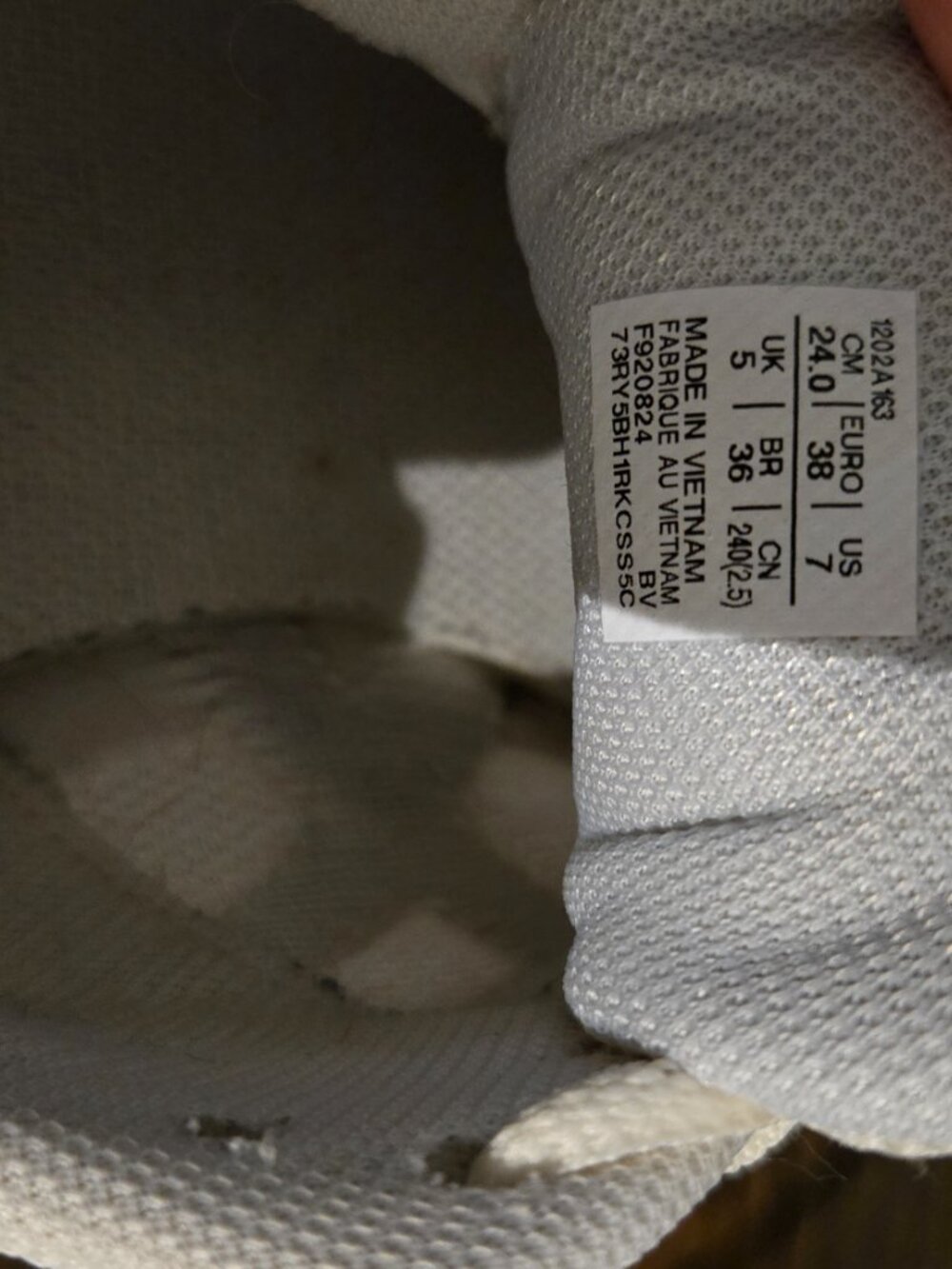 ASICS RUNNING SHOES (White / Birch) - Picture 6 of 8
